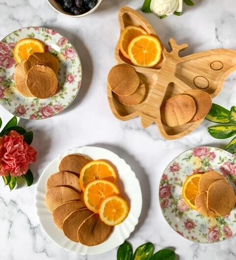 Pancakes πορτοκάλι-μπανάνα απο 6 μηνών